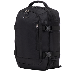 WINGS Kompaktowy plecak poszerzany TANAGER BLACK