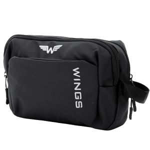 WINGS Kosmetyczka podróżna ROOK black