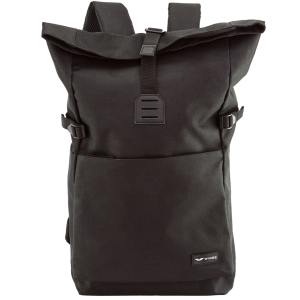 Zwijany plecak TROGON  BLACK