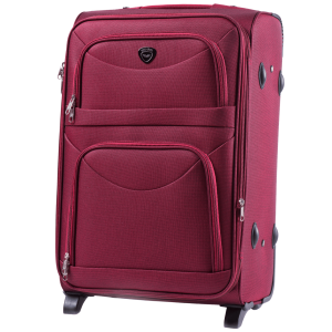 6802(2) LARK, Zestaw 3 walizek Codura 1200D (L,M,S) Wings, DOUBLE RED