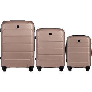 ZESTAW 3 WALIZEK WINGS GANNET CHAMPAGNE