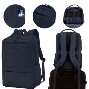 Plecak podróżny kabinowy CBP003 D.BLUE BACKPACK WINGS 
