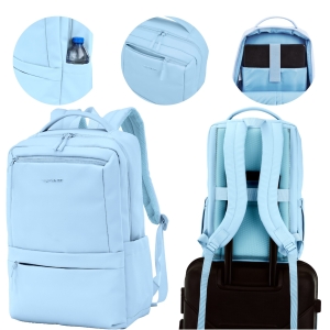 Plecak podróżny kabinowy CBP003 P.BLUE BACKPACK WINGS 