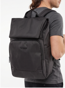 Plecak męski BRANT WINGS na laptop 17 cali podróżny 22L BLACK