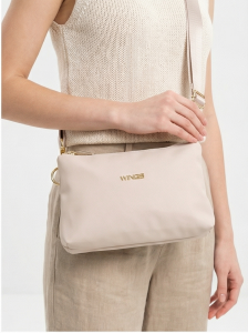 Torebka sportowa ROSELLA z funkcją kosmetyczki BEIGE