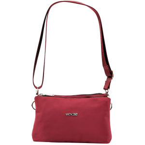 Torebka sportowa ROSELLA z funkcją kosmetyczki DARK RED