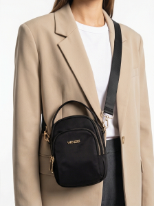Mała torba crossbody ROSELLA BLACK