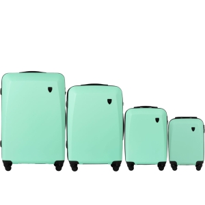 ZESTAW 4 WALIZEK WINGS PLOVER LIGHT GREEN