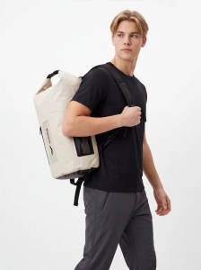 Dry Bag z funkcją plecaka BEIGE