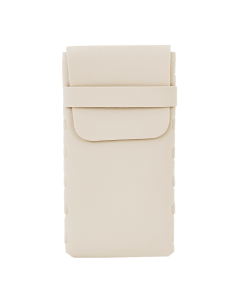 Pokrowiec na okulary WINGS zamykany na klapkę - BEIGE