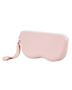 Silikonowe etui na okulary z paskiem WINGS - PINK
