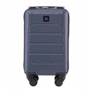 Walizka kabinowa ABS 40x25x20 GAN01 FCO WINGS Blue