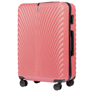 Walizka DUŻA WINGS SWAN 28" DIRTY PINK