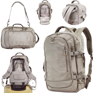WINGS Kompaktowy plecak poszerzany TANAGER, DARK GREY