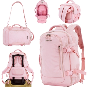 WINGS Kompaktowy plecak poszerzany TANAGER, LIGHT PINK