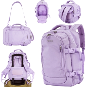 WINGS Kompaktowy plecak poszerzany TANAGER, LIGHT PURPLE