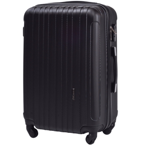 Walizka Podróżna Poszerzana DUŻA WINGS FLAMINGO 28'' BLACK