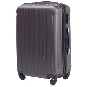 Walizka Podróżna Poszerzana DUŻA WINGS FLAMINGO 28'' DARK GREY