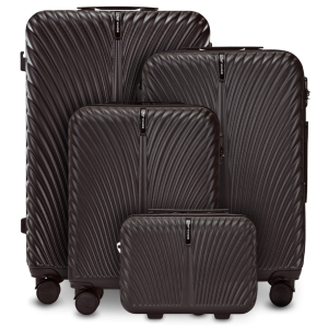 Zestaw 4 WALIZEK Wings SWAN 2.0 BLACK