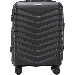 Walizka kabinowa Wings PHOENIX polipropylen 20" BLACK