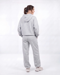 Komplet dresowy WINGS UNLEASH damski oversize bawełna GREY