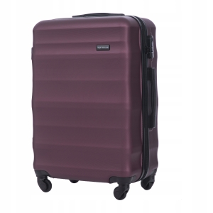 Walizka Średnia WINGS ABS+ VULTURE 24" Burgundy