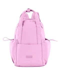 Plecak mały WINGS SOLENNE 12L na laptopa kieszenią frontową PINK