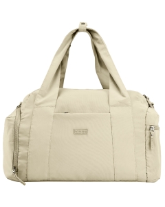 Torba sportowa WINGS SOLENNE z kieszenią na buty i pasem na walizkę BEIGE