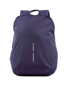 Plecak szkolny WINGS 24L poszerzany na laptop 15,6 cala do szkoły i uczelni NAVY BLUE