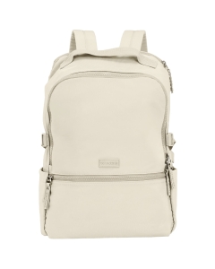 Plecak miejski WINGS 22L na laptop 17 cali do pracy uczelni oraz podróży BEIGE