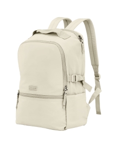 Plecak miejski WINGS 22L na laptop 17 cali do pracy uczelni oraz podróży BEIGE