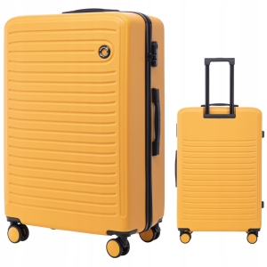 CT01 3KPL YELLOW KOMPLET WALIZEK ABS COOT