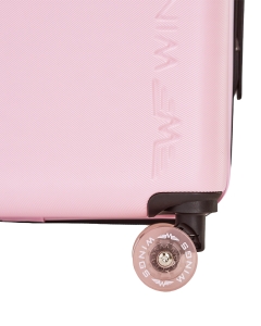 Zestaw 3 walizek Wings PC MAGPIE PINK kauczukowe kółka
