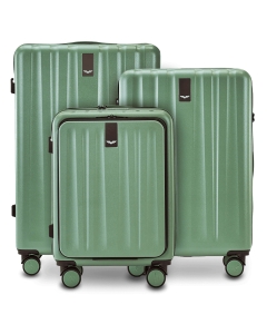 Zestaw 3 walizek WINGS GREBE ARMY GREEN