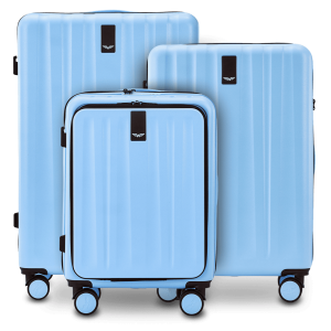 Zestaw 3 walizek WINGS GREBE LIGHT BLUE