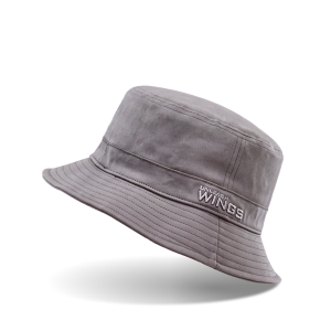 Bucket Hat WINGS UNLEASH bawełniany kapelusz GREY
