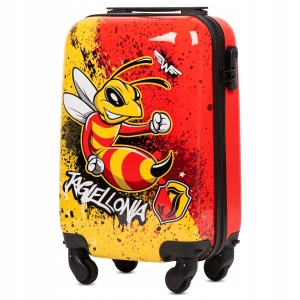 WINGS JAGIELLONIA Walizka MAŁA kabinowa PODRĘCZNA bagaż PODRÓŻNY 4 KÓŁKA